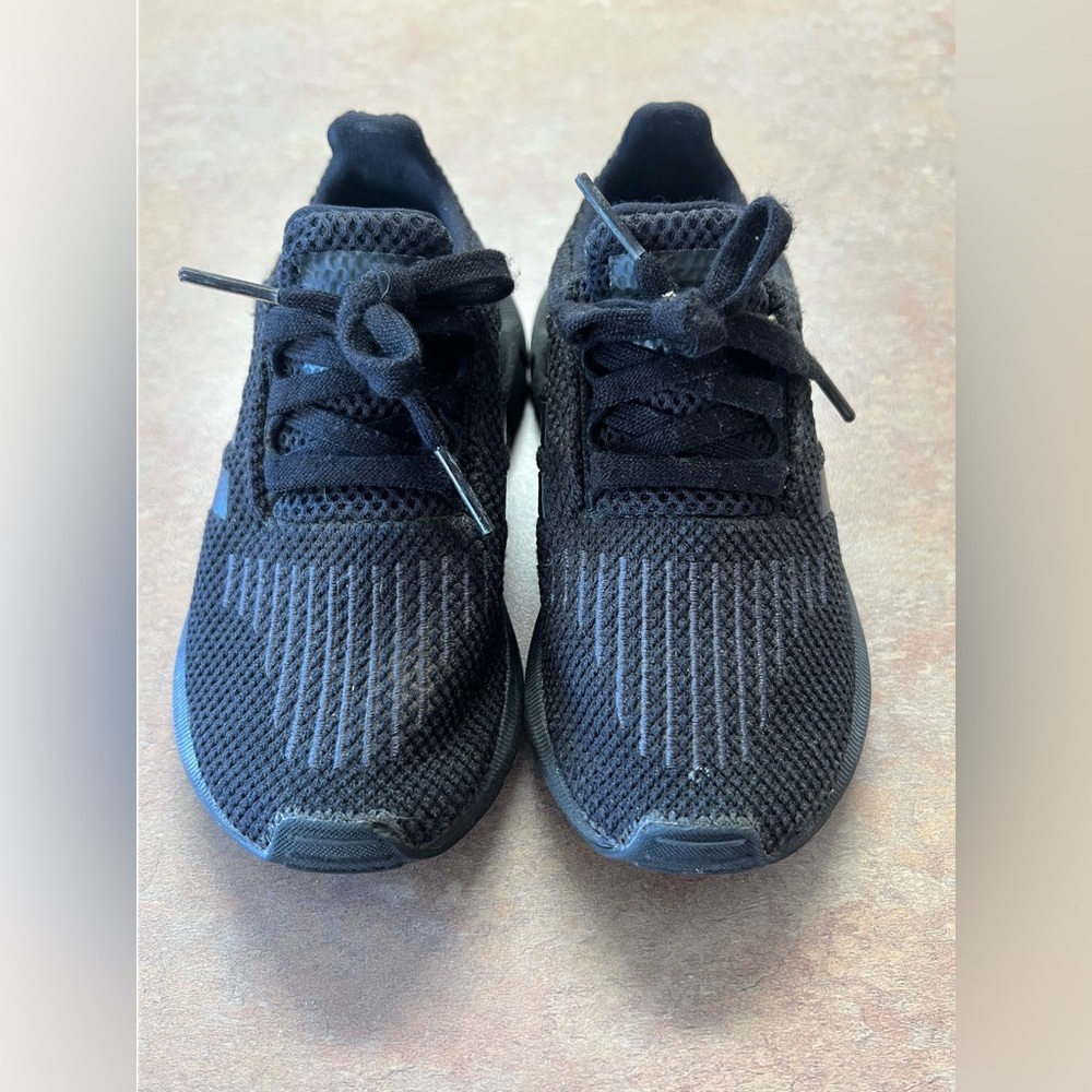 adidas Black Sneakers Knit Mesh Design